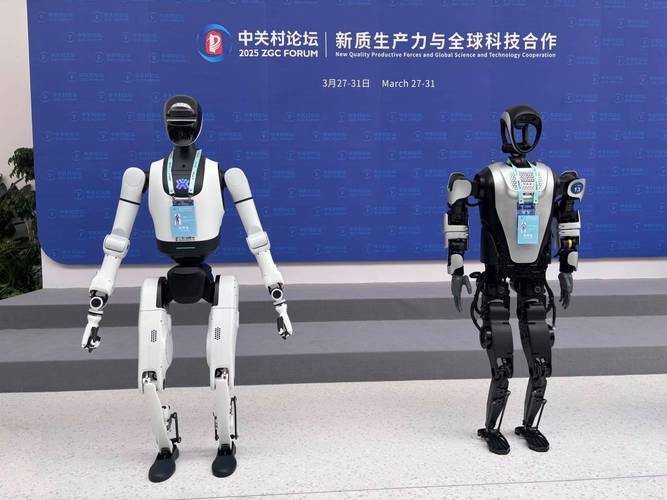 "会议即将开始!"中关村论坛机器人"智愿者"为您服务